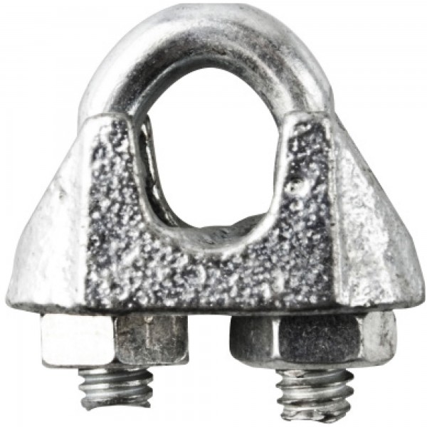 Sujetacables tipo aleman  m- 6 1/4 inox.