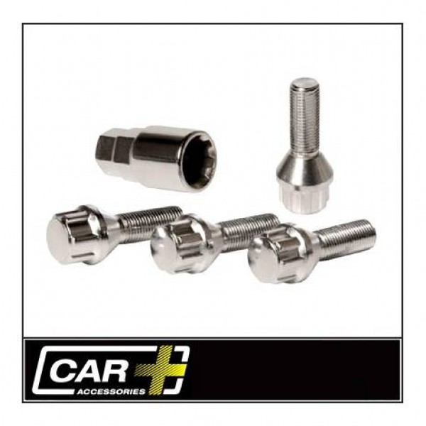 Tornillos antirrobo ruedas tipo f ( 14x1.50 l28 )