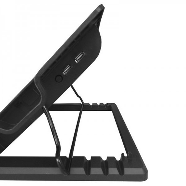 Ewent ew1258 soporte ventilador portatil 17"+2 usb