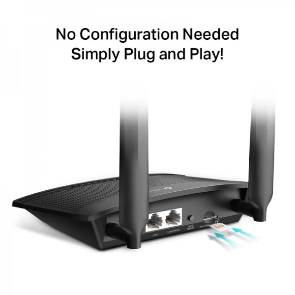 Tp-link tl-mr100 router 4g lte wifi n300