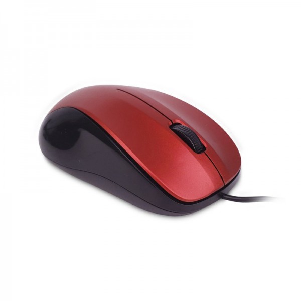 Ngs ratón óptico wired red