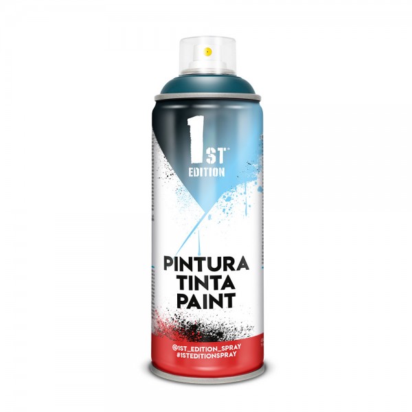 Pintura alquídica spray 520 cc ref 655 azul turquesa mate 300 ml (pack 2 unidades)