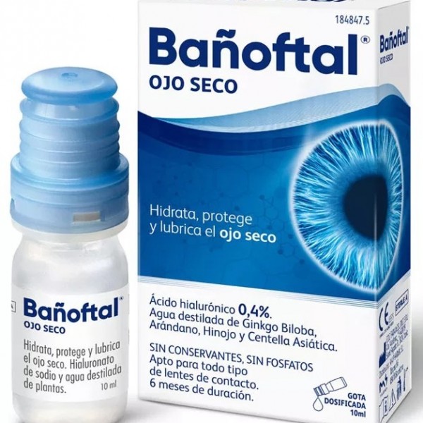 Bañoftal Ojo Seco Severo 10 ml Multidosis