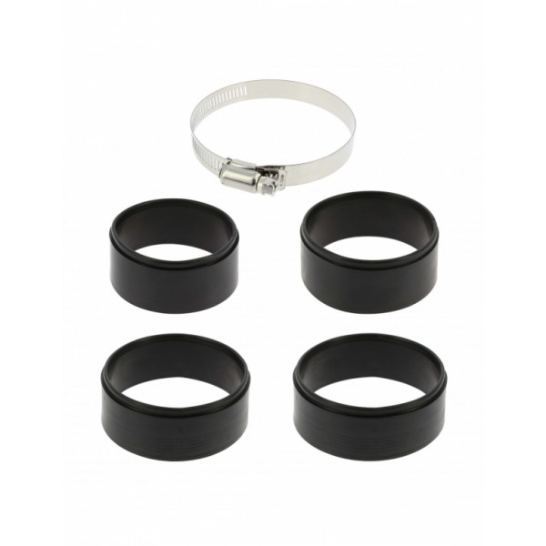 Filtro de Aire Universal para Coche Incluye 4 Adaptadores 60mm 65mm 70mm 77mm Color Verde