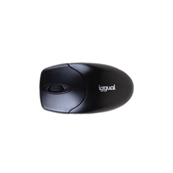 Iggual ratón inalámbrico wom-basic2-1000dpi negro