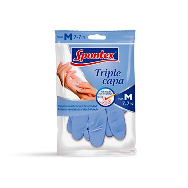 Spontex Guantes Triple Capa talla M
