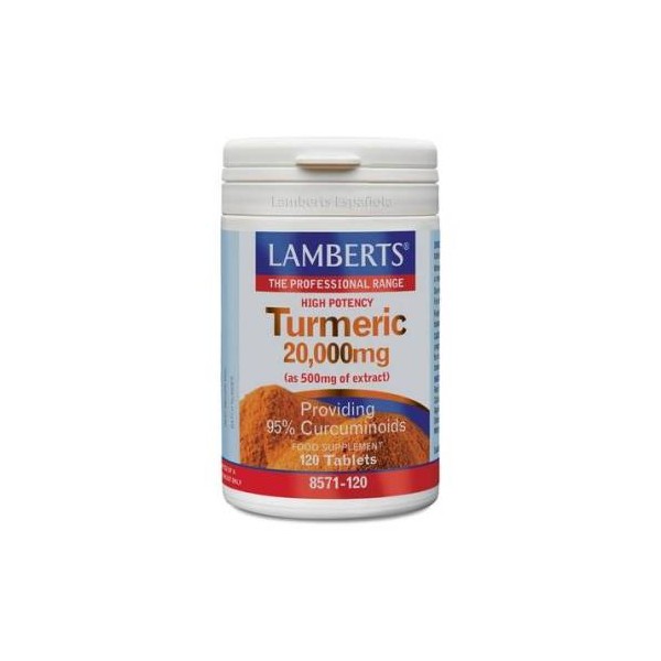 Curcuma 20.000mg 120 Comps Lamberts