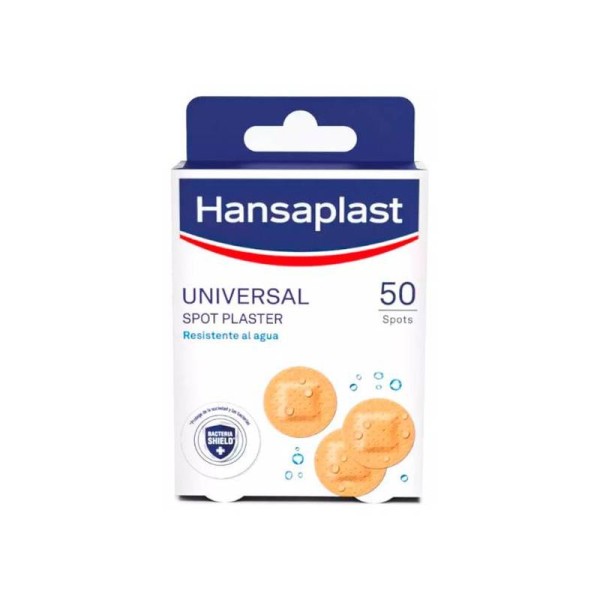 Hansaplast Universal Apósitos Resistentes Al Agua 50 Redondos 23 mm