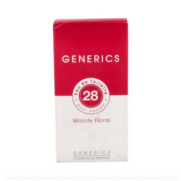 Generics Eau De Toilette Pour Homme N 28