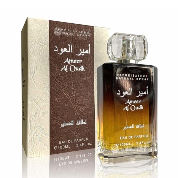 Lattafa ameer al oudh eau de parfum 100ml + desodorante perfumado