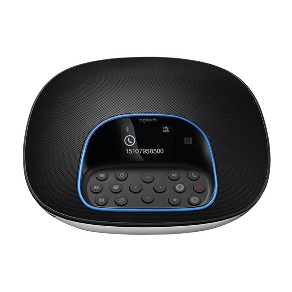 Logitech equipo videoconf full hd 4mic+altavoz