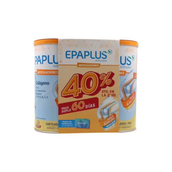 Epaplus Arthicare Polvo Instant 60 Dias 2 Envases 334,2 g Duplo Sabor Limon