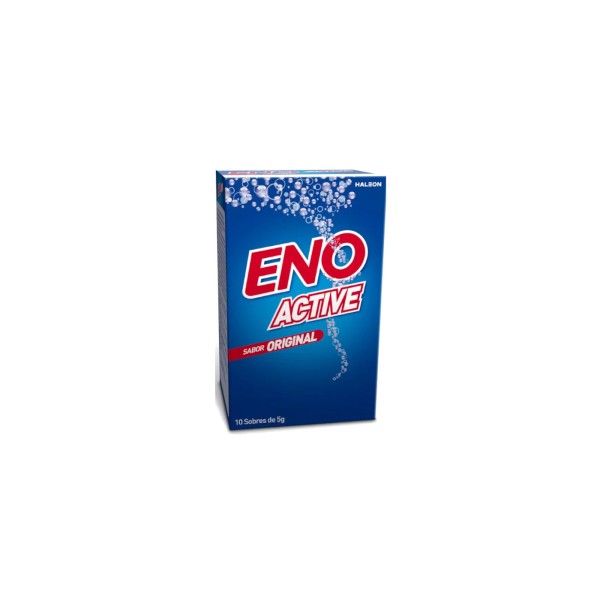 Eno Active Bebida Refrescante en Polvo Sabor Neutro 10 Sobres X 5g