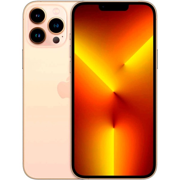 Apple iphone 13 pro 5g gold / reacondicionado / 6+256gb / 6.1" oled 120hz / esim