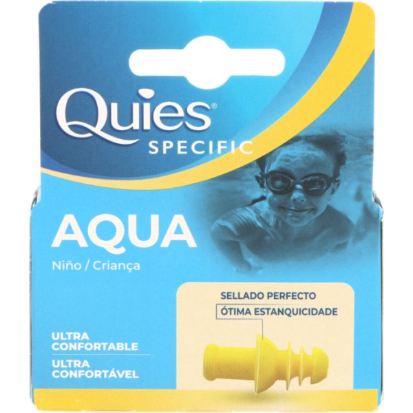 Quies Tapones Oidos Specific Aqua Niños 2 Unidades