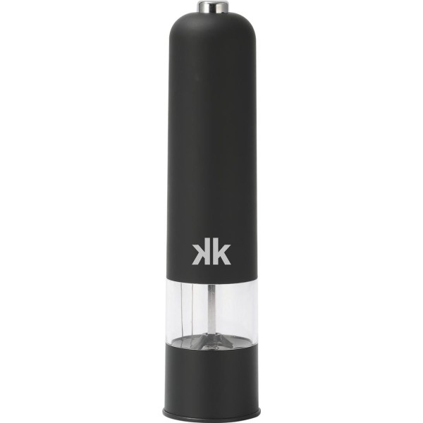 Pimentero electrico pilas negro 18,5cm