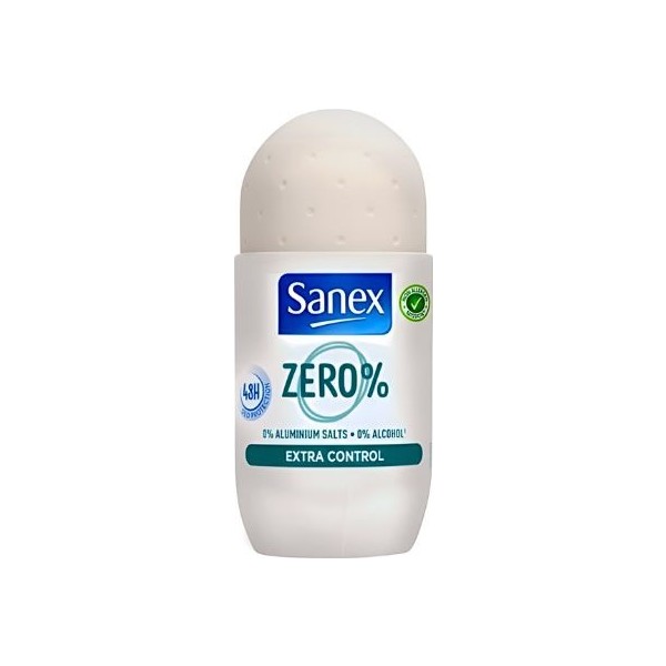 Sanex desodorante zero roll-on extra control 50ml