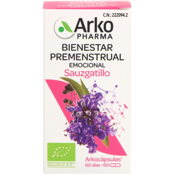 Arkocapsulas Sauzgatillo 60 Caps