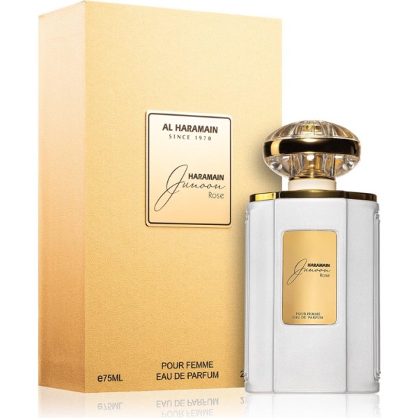 Al haramain junoon rose eau de parfum pour femme 75ml vaporizador