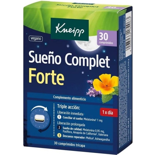Kneipp Sueño Complet Forte 30 Comprimidos