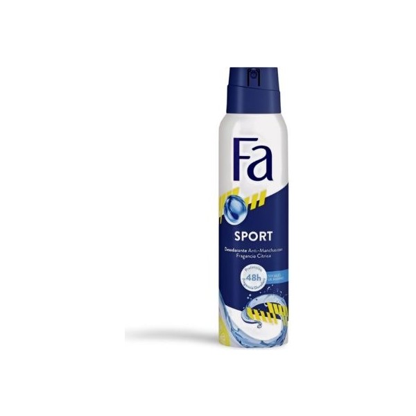 Fa sport desodorante anti-manchas 150ml vaporizador