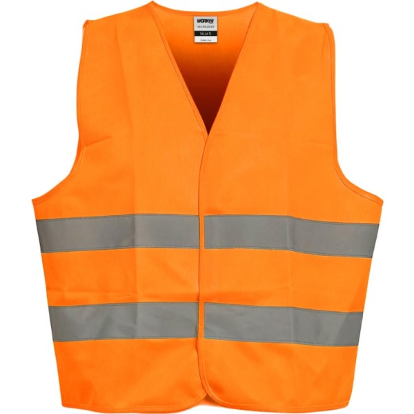 Chaleco reflectante naranja t. xl