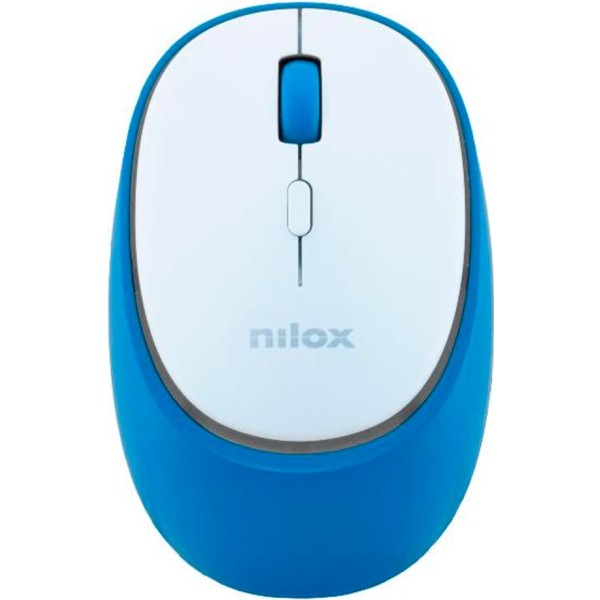 Nilox nxmdws103 azul / ratón dual-wireless recargable
