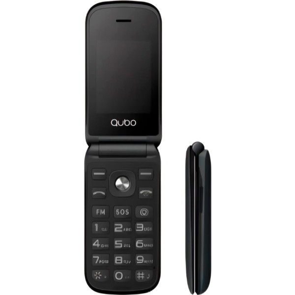 Qubo senior x-209 4g negro / móvil 2.4"