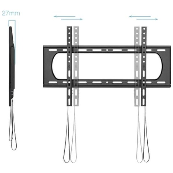 Tooq lp1084f-b soporte fijo 32"-80", negro